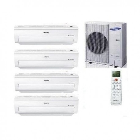 Samsung Klimaanlage MultiSplit 4 Räum CLASSIC+ Inverter 3x 2,5+1x 3,5