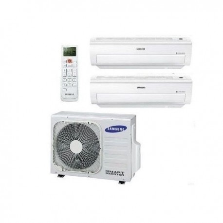 Samsung Klimaanlage Multi Split 2 Räum CLASSIC+ Inverter Klimageräte Multisplit